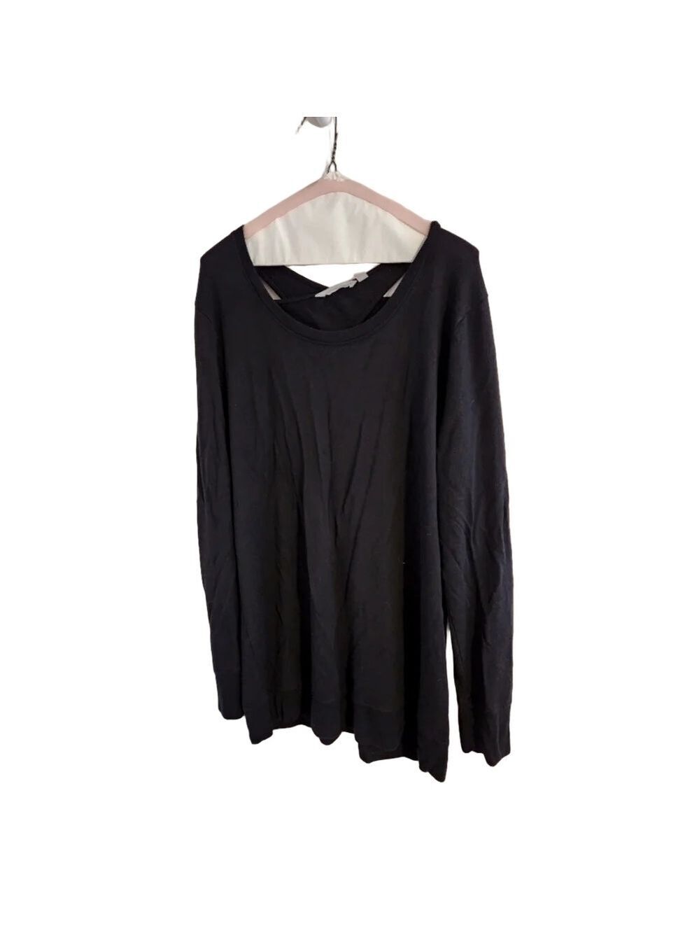 Athleta Black Sweatshirt Dress